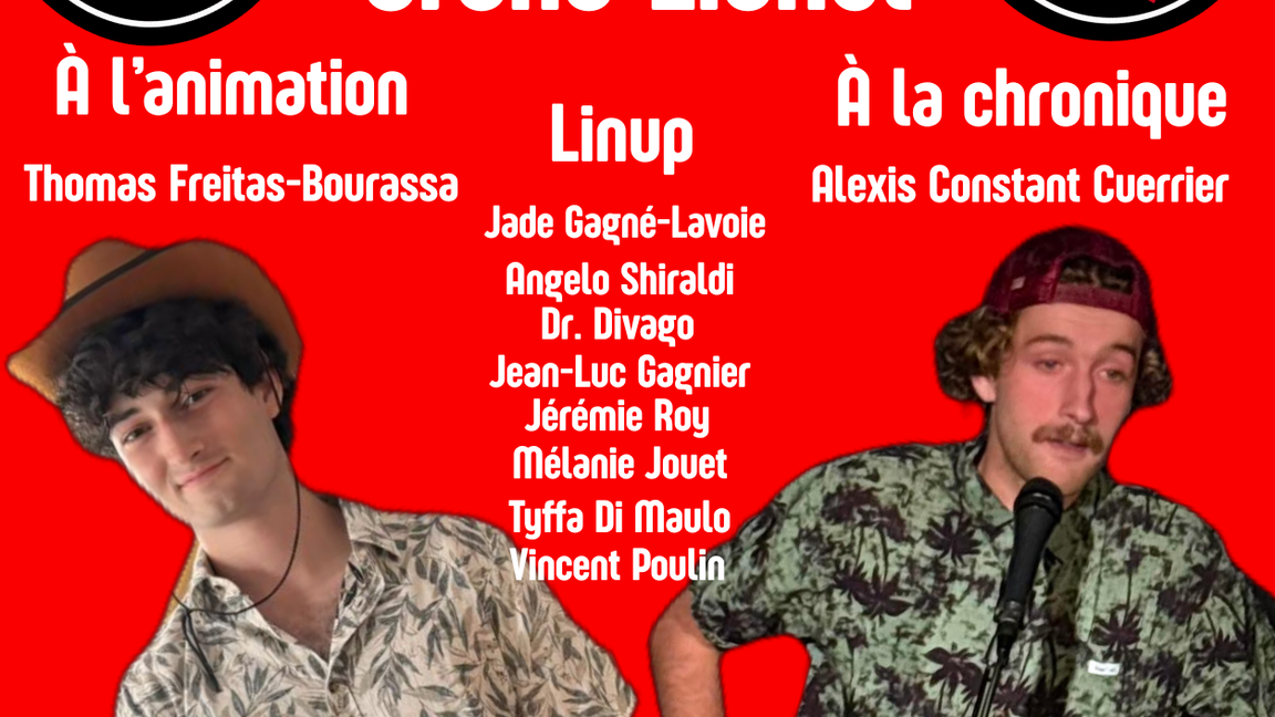 L'Open mic du Grand Lionel