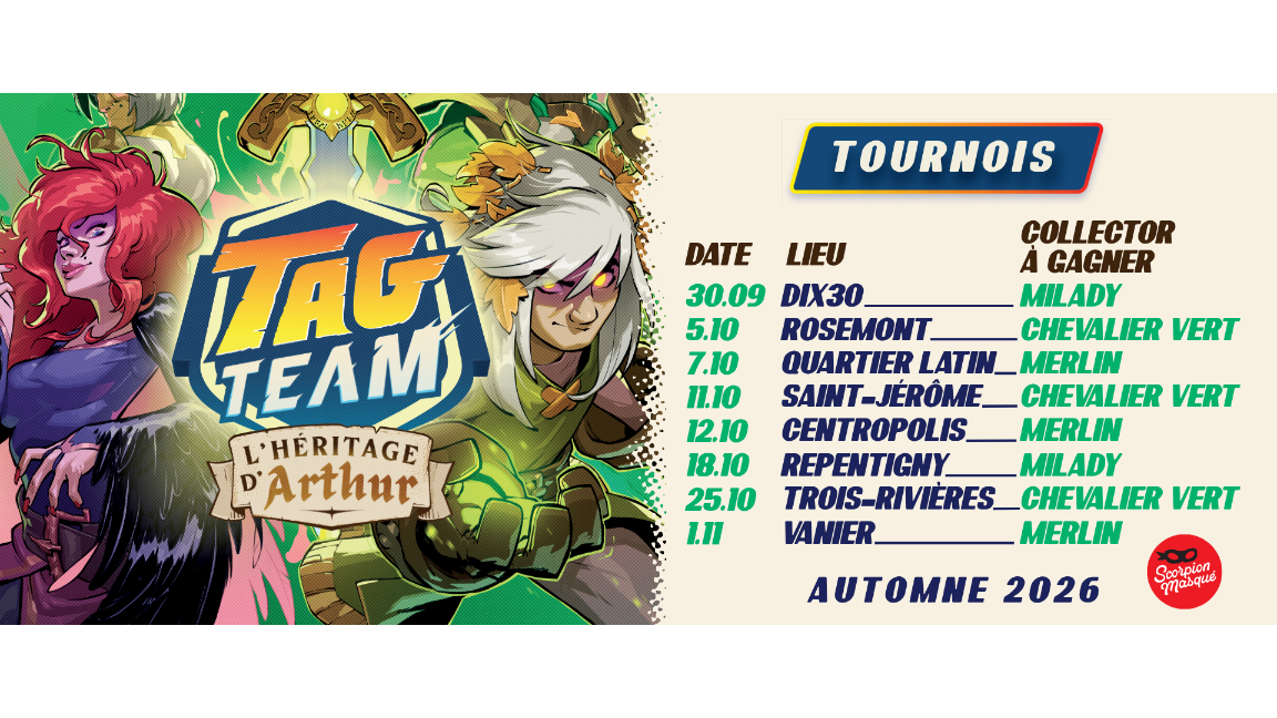 Tournoi Tag Team - Randolph Dix30 - 30 septembre 2026