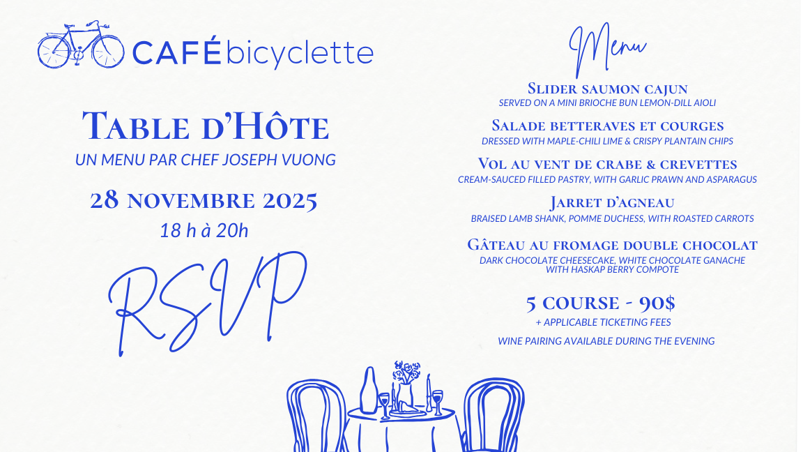 Table d'Hôte - November 28th