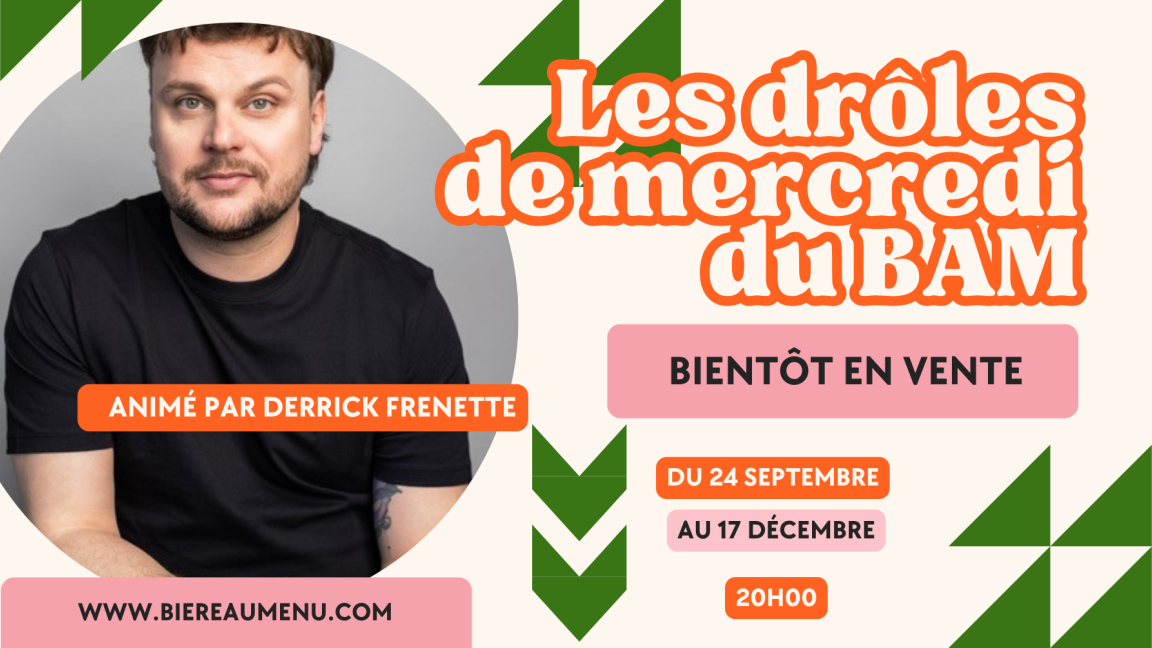 Les drôles de mercredis du BAM - 24 septembre 2025