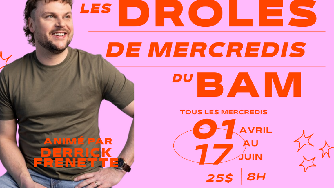 Les drôles de mercredis du BAM - 1er avril 2026