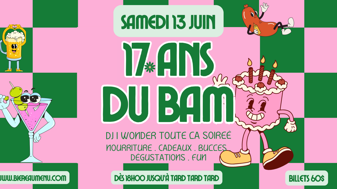Le BAM fête ses 17 ans