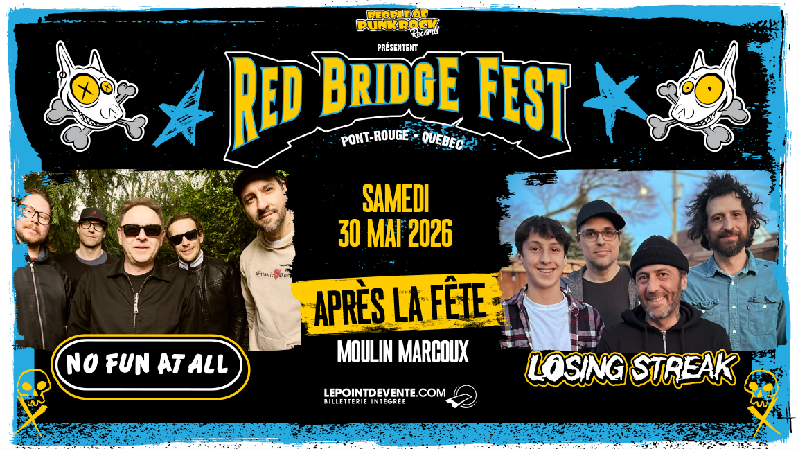 No Fun At All + Losing Streak au Moulin Marcoux