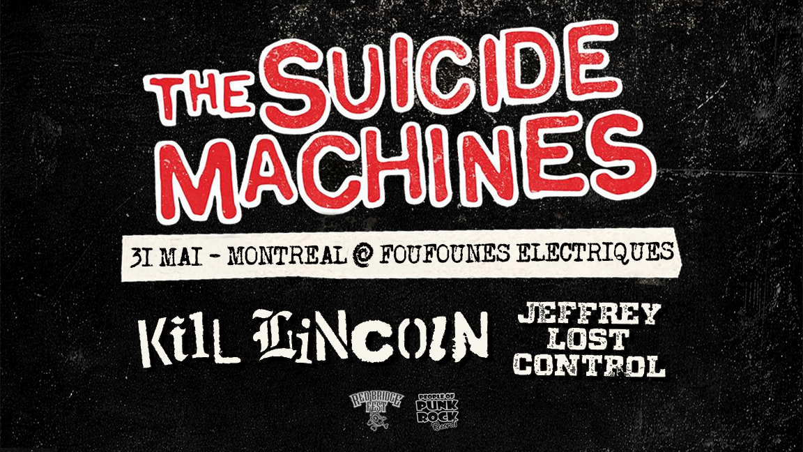 The Suicide Machines aux Foufounes Électriques