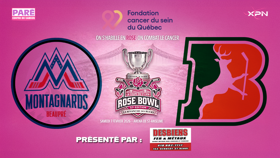 Beaupré vs BELLECHASSE - ROSE BOWL 2026 LA REVANCHE