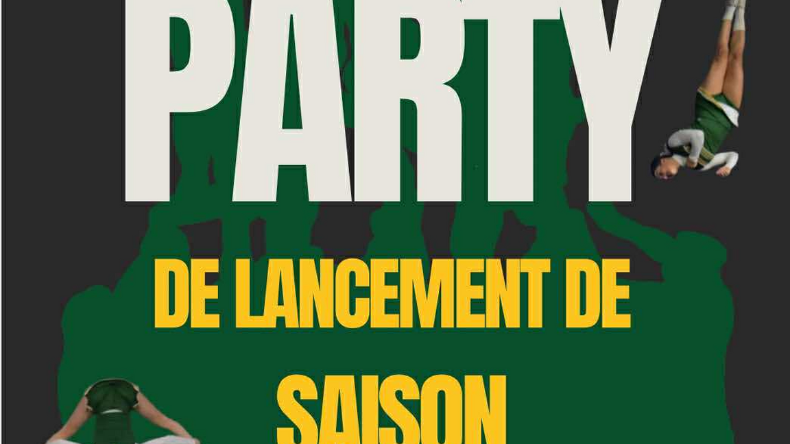 Party de lancement Vert & Or Cheerleading