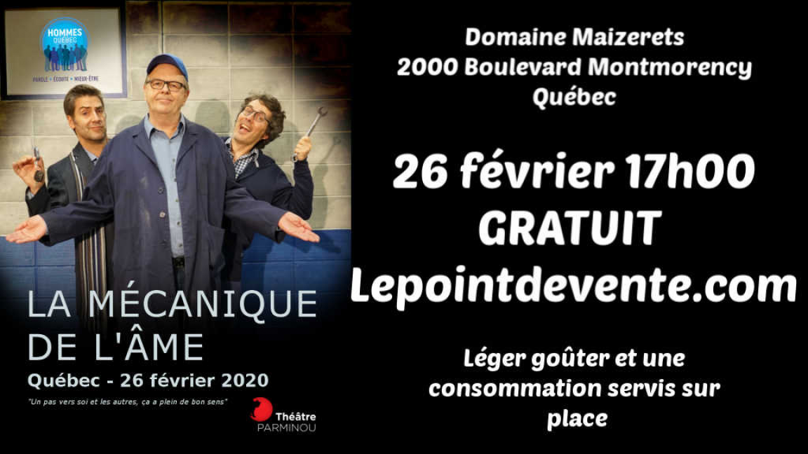 La mécanique de l'âme à Québec