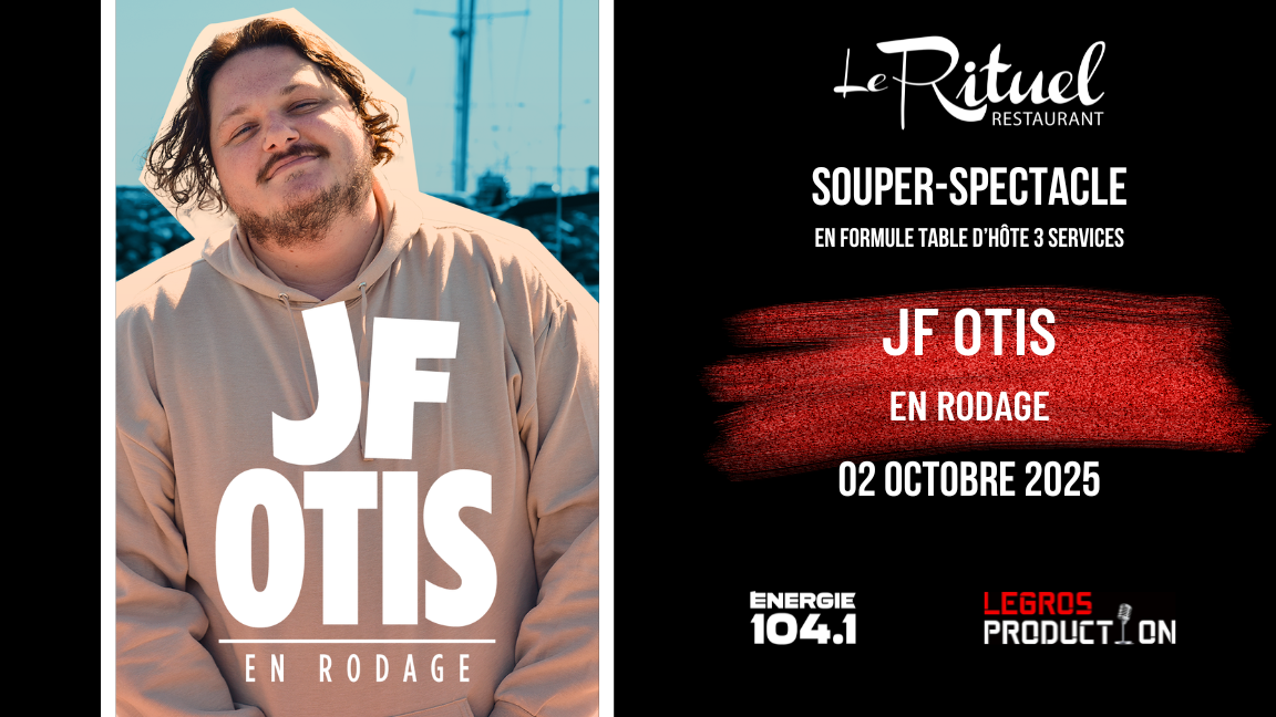 Souper-Spectacle avec J-F Otis