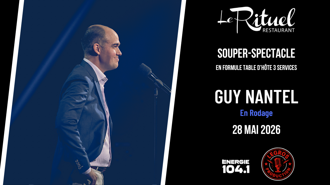 Souper-Spectacle avec Guy Nantel