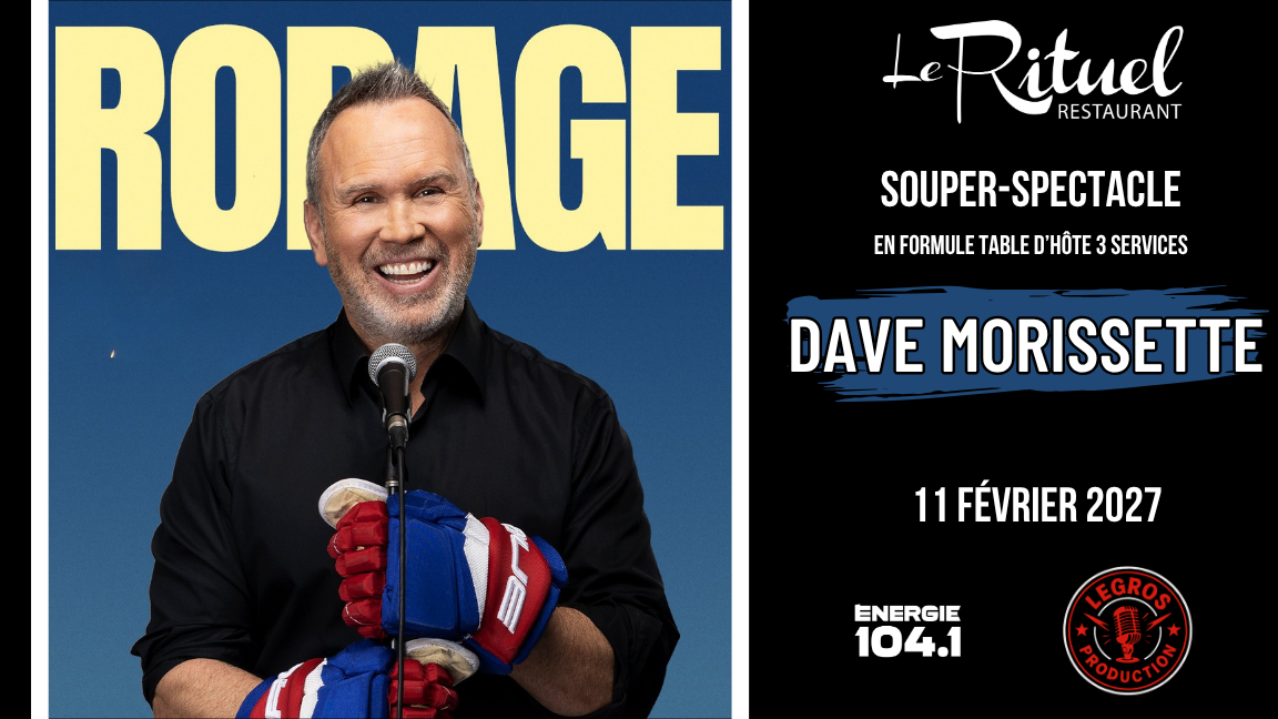 Souper-Spectacle avec Dave Morissette