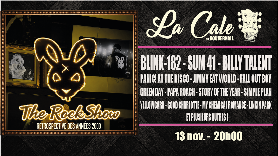 The Rock Show à La Cale du Gouvernail (Saint-Georges)