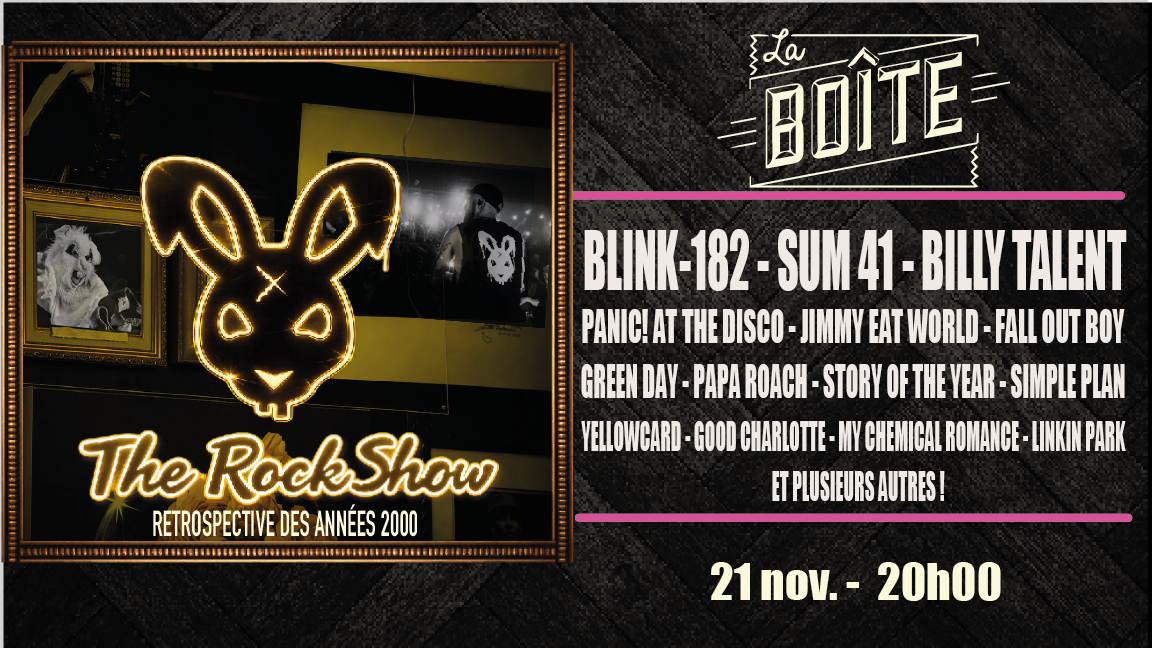 The Rock Show à La Boîte (St-Jean sur Richelieu)