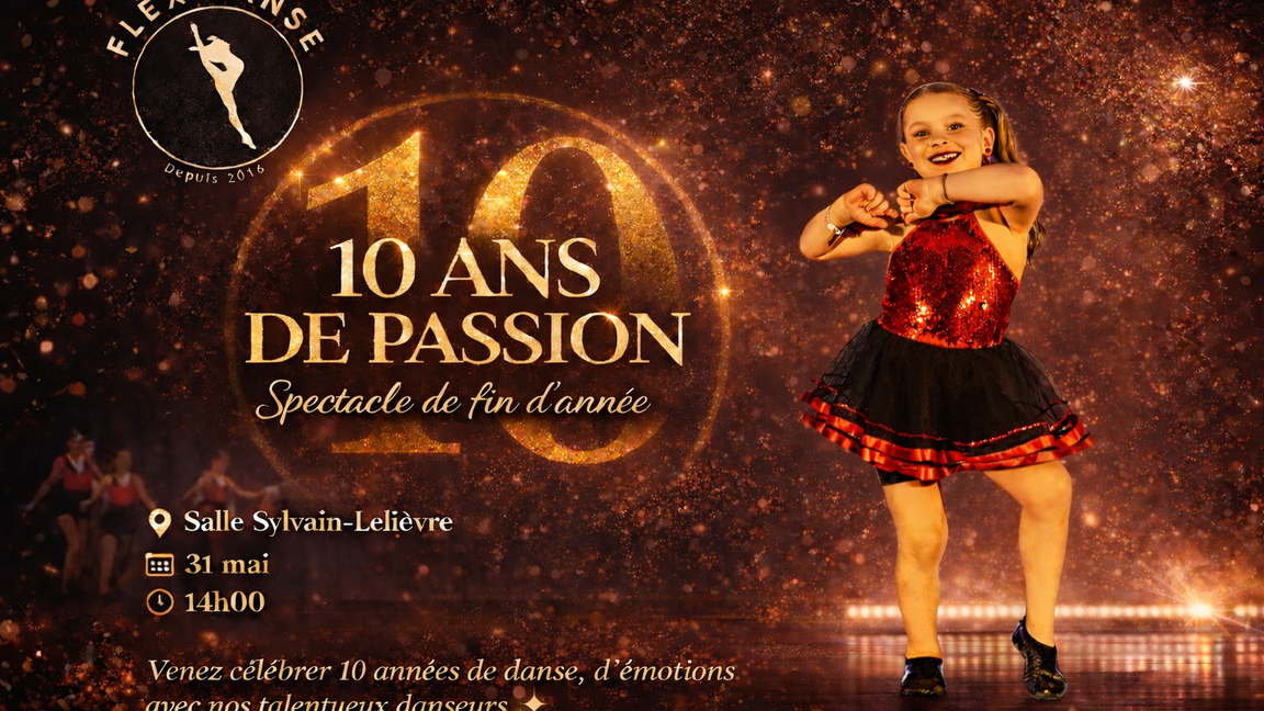Le Studio Flexidanse présente 10 ans de passion