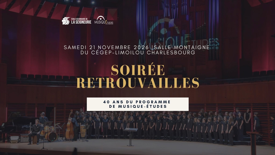 40e anniversaire -Soirée retrouvailles Musique-Études