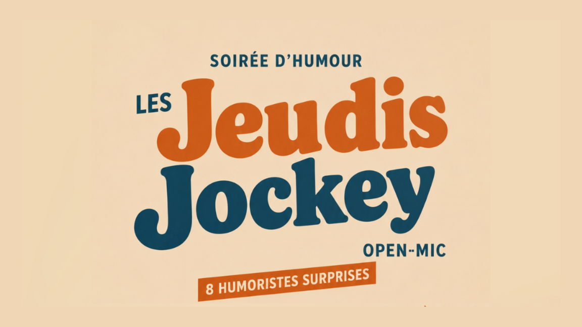 JEUDI Jockey open-mic