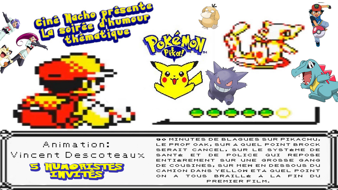 Pokemon! Le show d'humour!