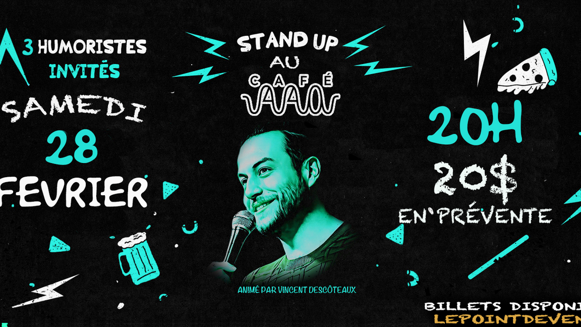 Stand-up Au Café 440! 28 février!