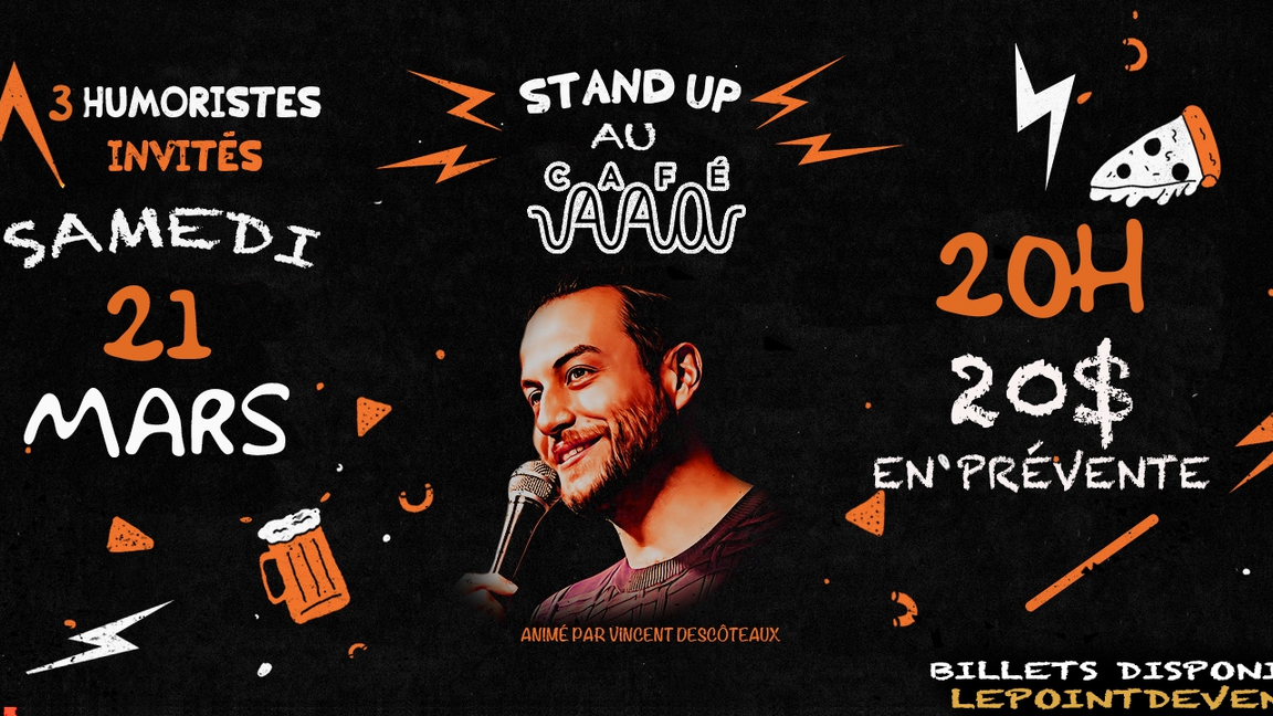 Stand-up Au Café 440! 21 mars!