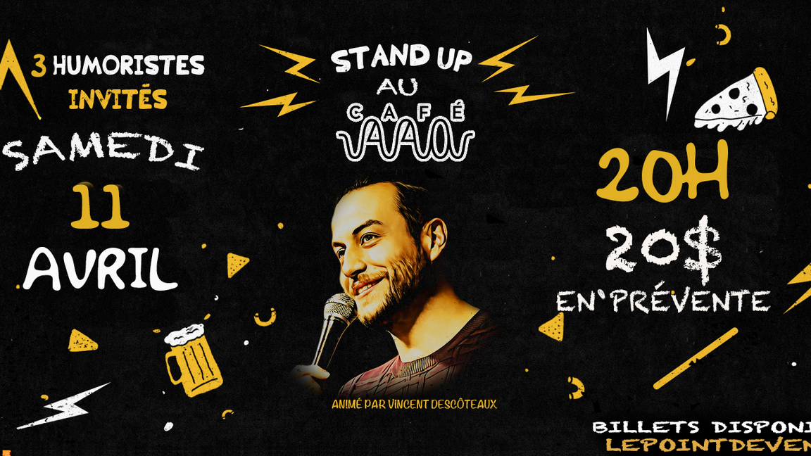 Stand-up Au Café 440! 11 avril!