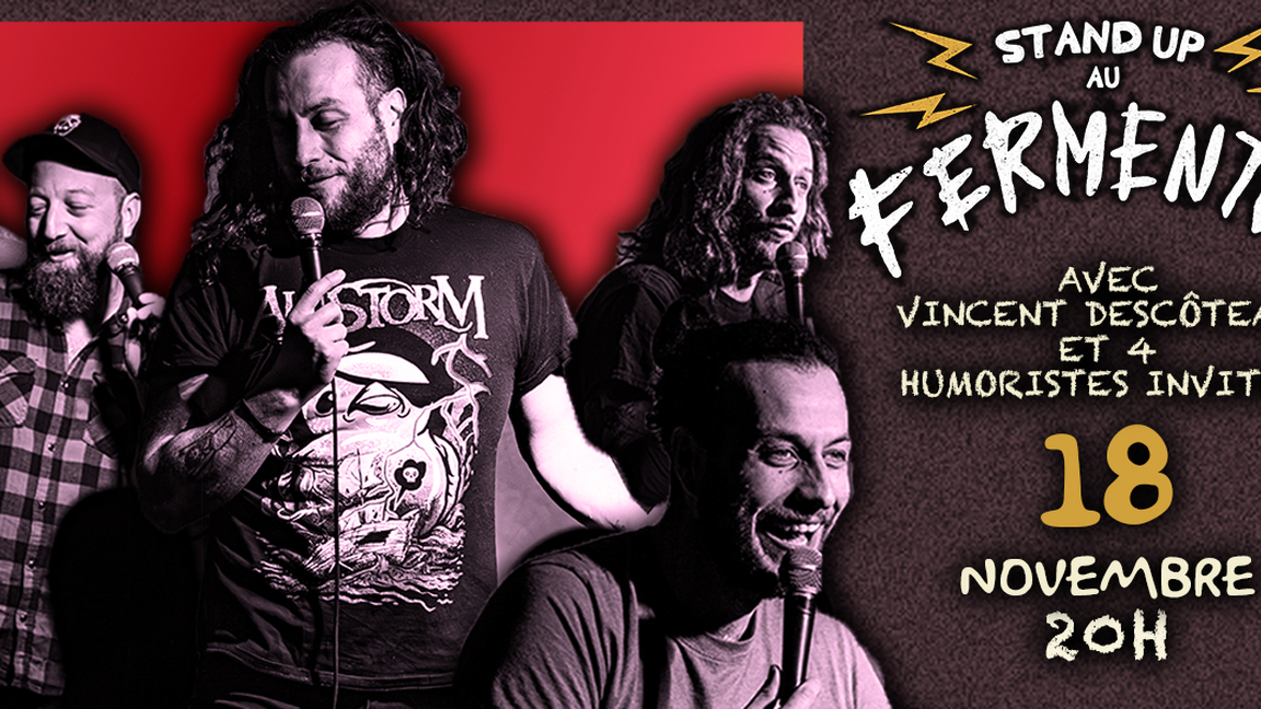 Stand-Up au Fermentor! 18 novembre!