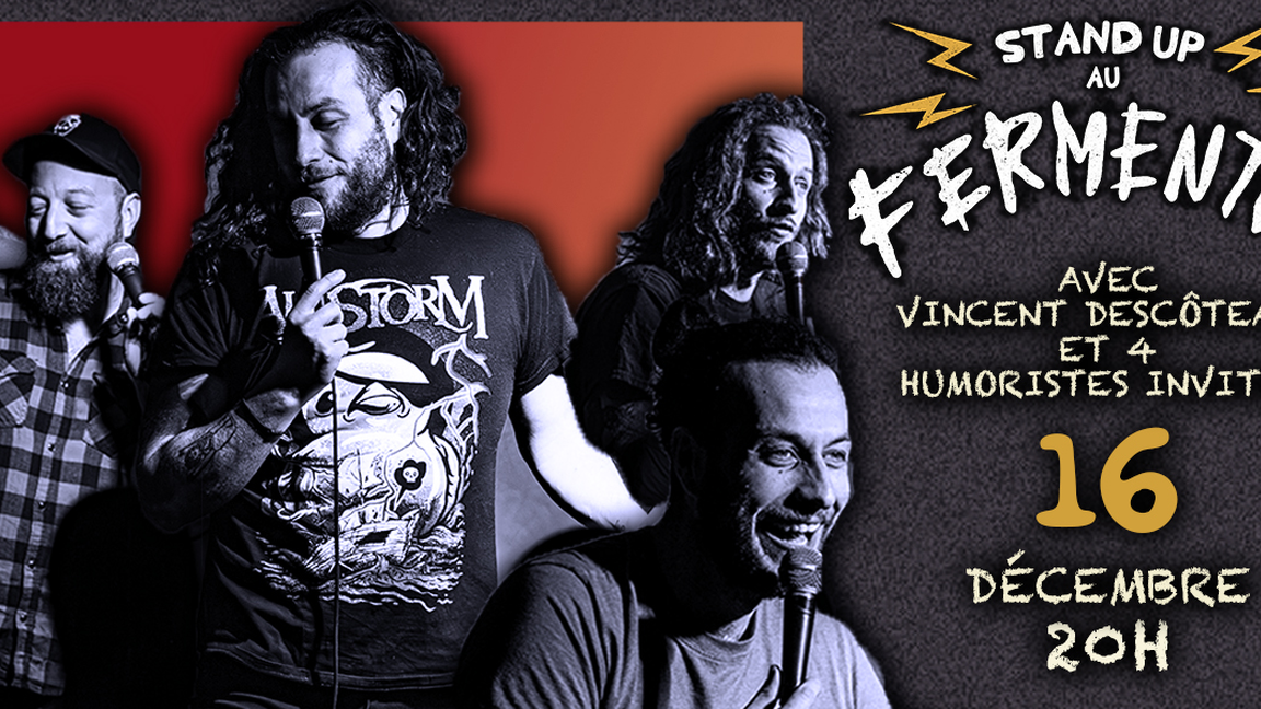 Stand-Up au Fermentor! 16 décembre!
