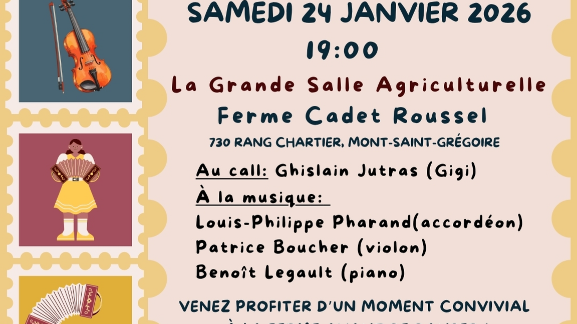 Danse TRAD à la Ferme Cadet Roussel