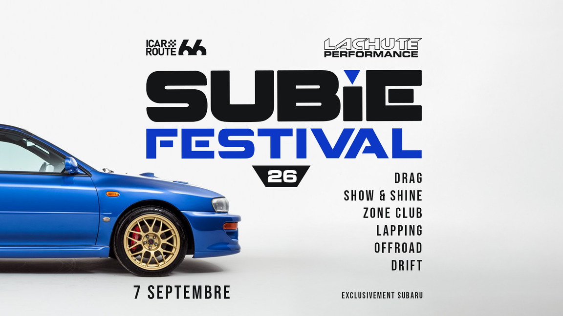 Subie Festival 2026 présenté par Lachute Performance