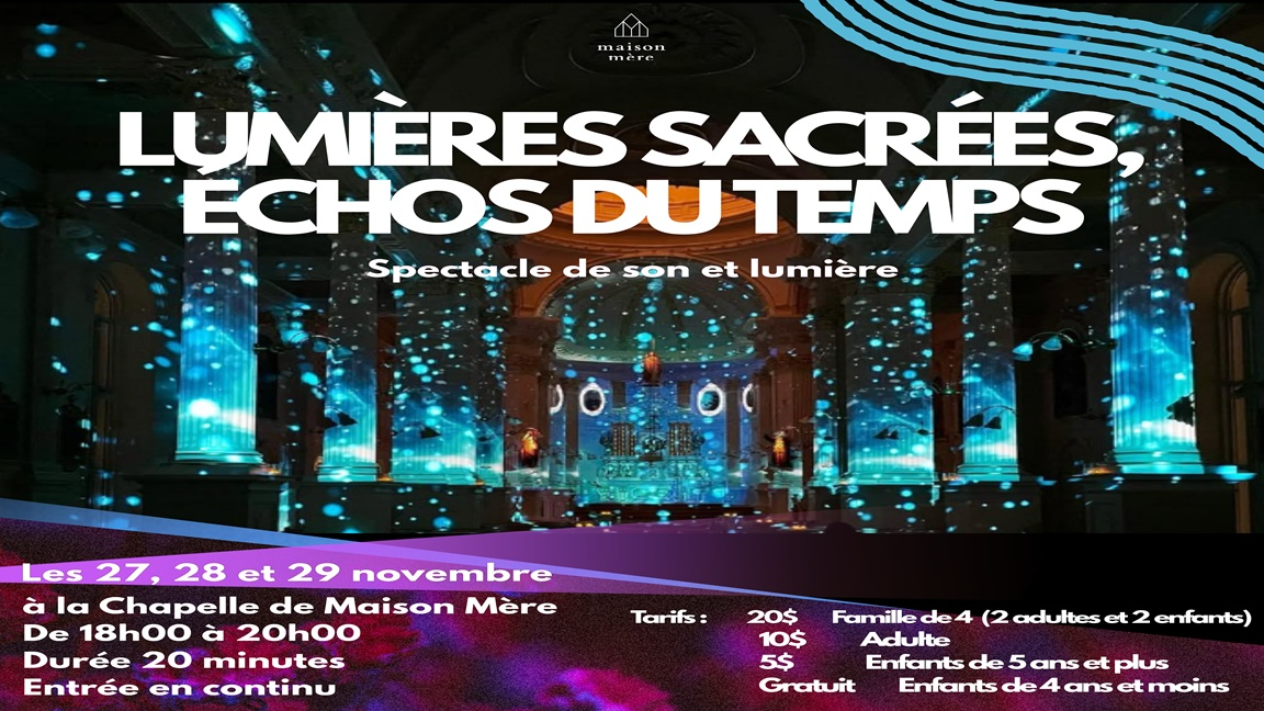 lumières sacrées, échos du temps