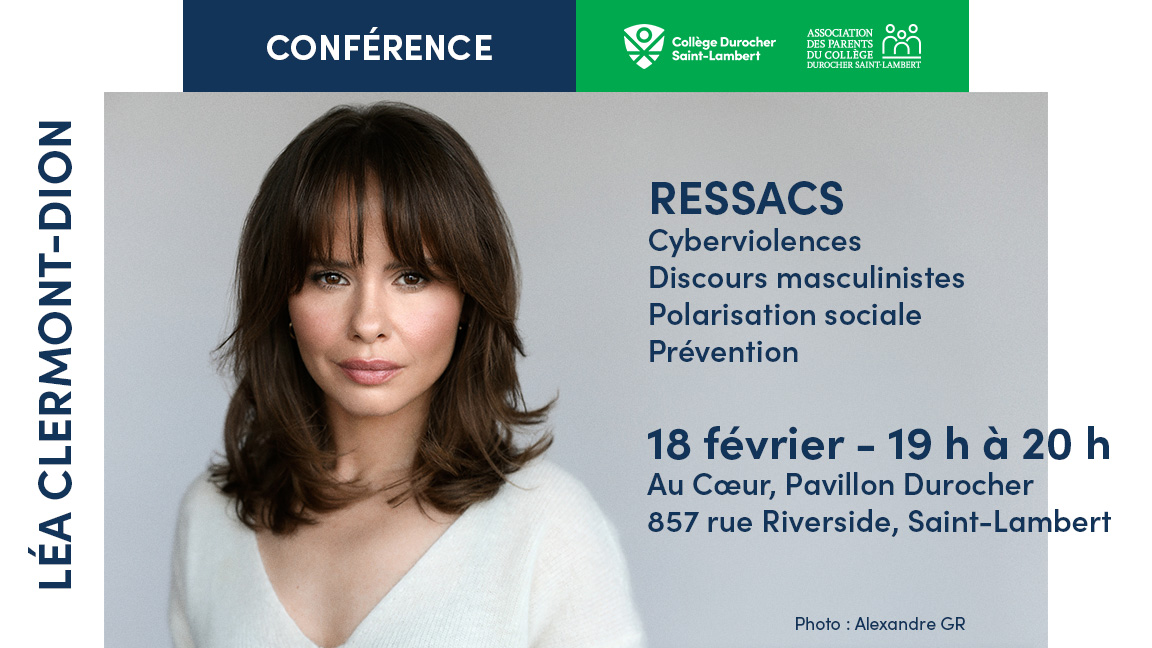 Conférence RESSACS - Léa Clermont-Dion