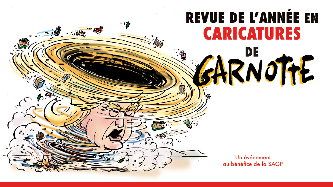 La revue de l'année en caricatures avec Garnotte