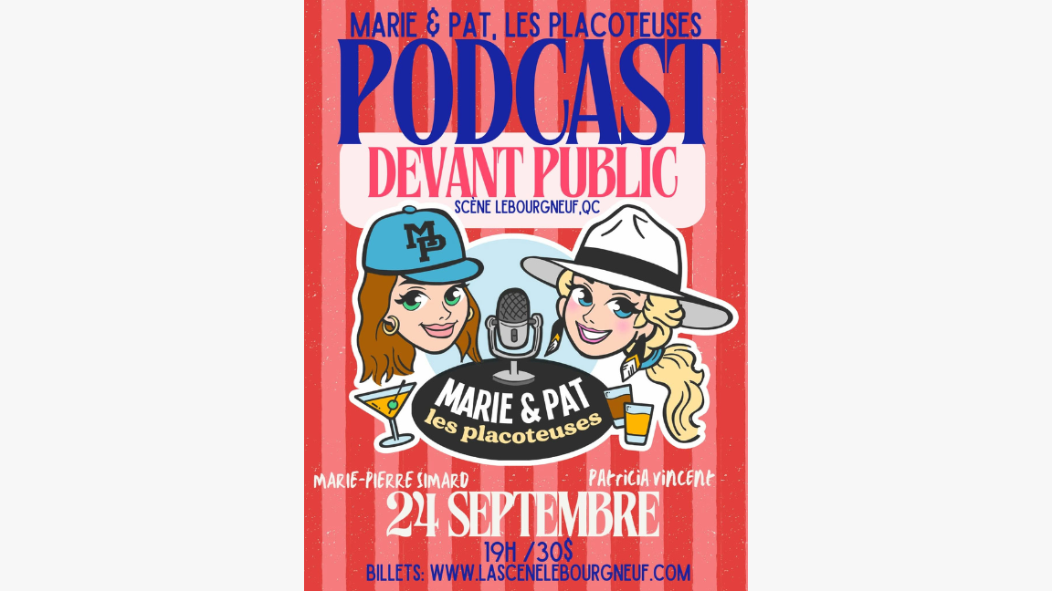 Marie & Pat, les Placoteuses - Podcast devant public