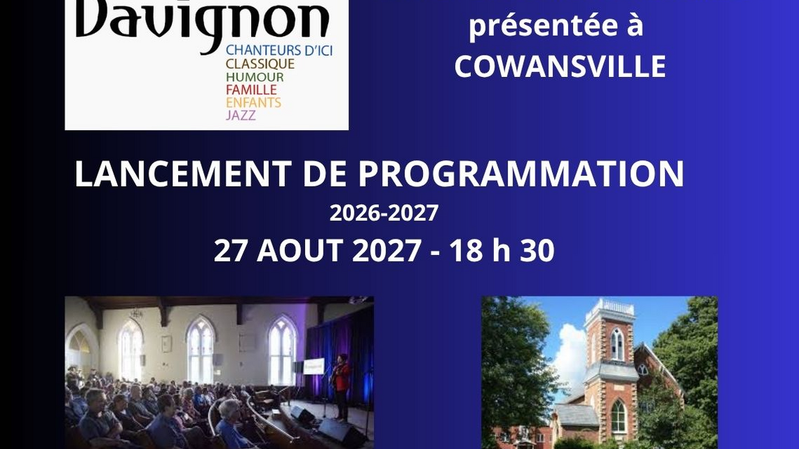 Lancement de programmation 2026-2027