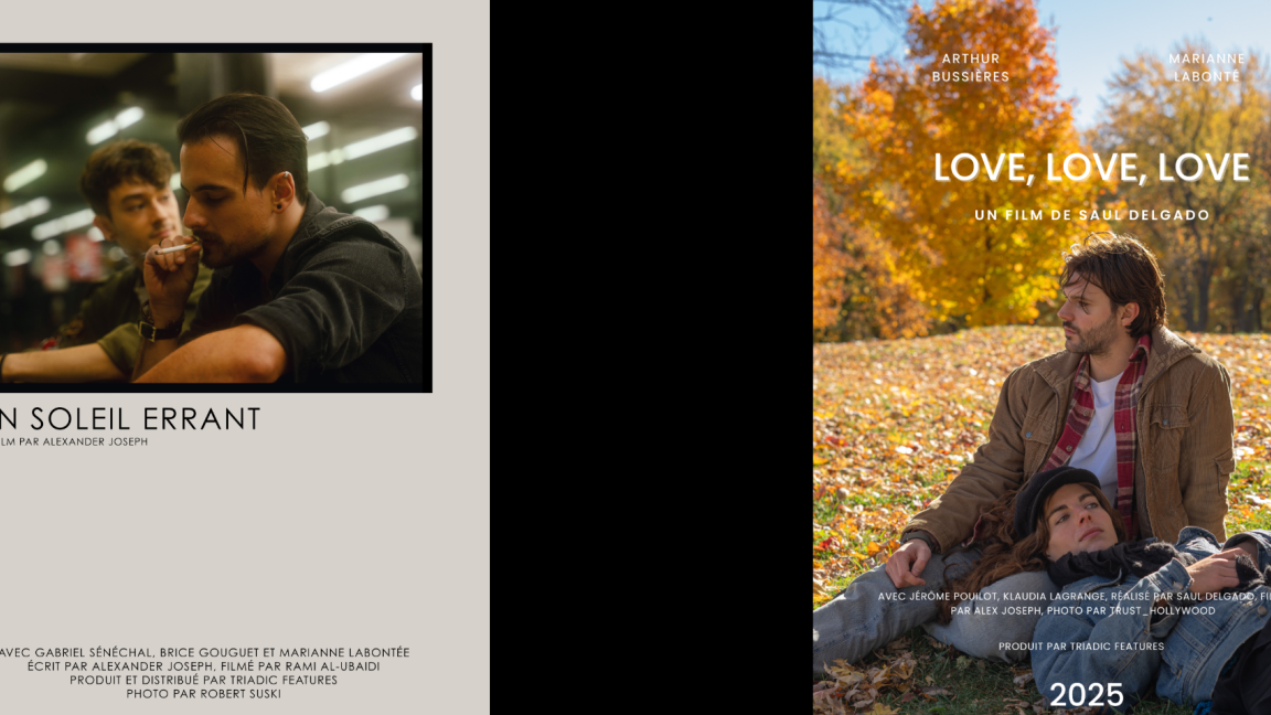 Projection Double : un soleil errant et Love, Love, Love