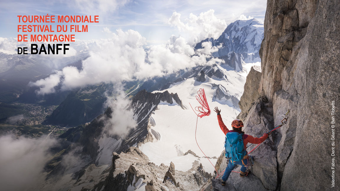 Tournée mondiale du Festival du film de montagne de Banff au Québec