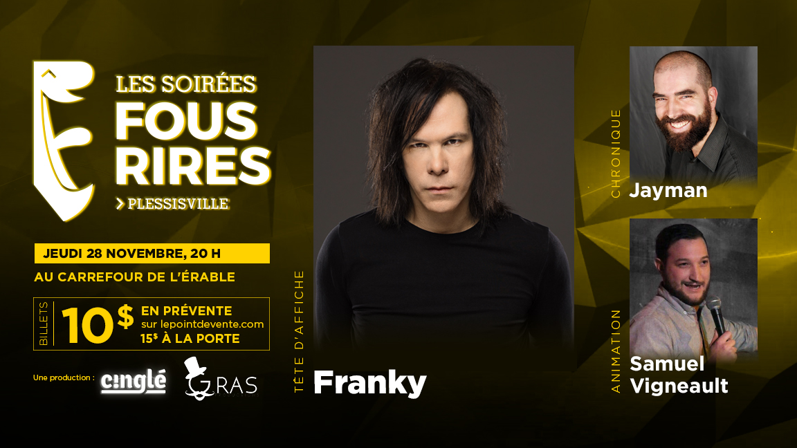 Les Soirées Fous Rires - Plessisville