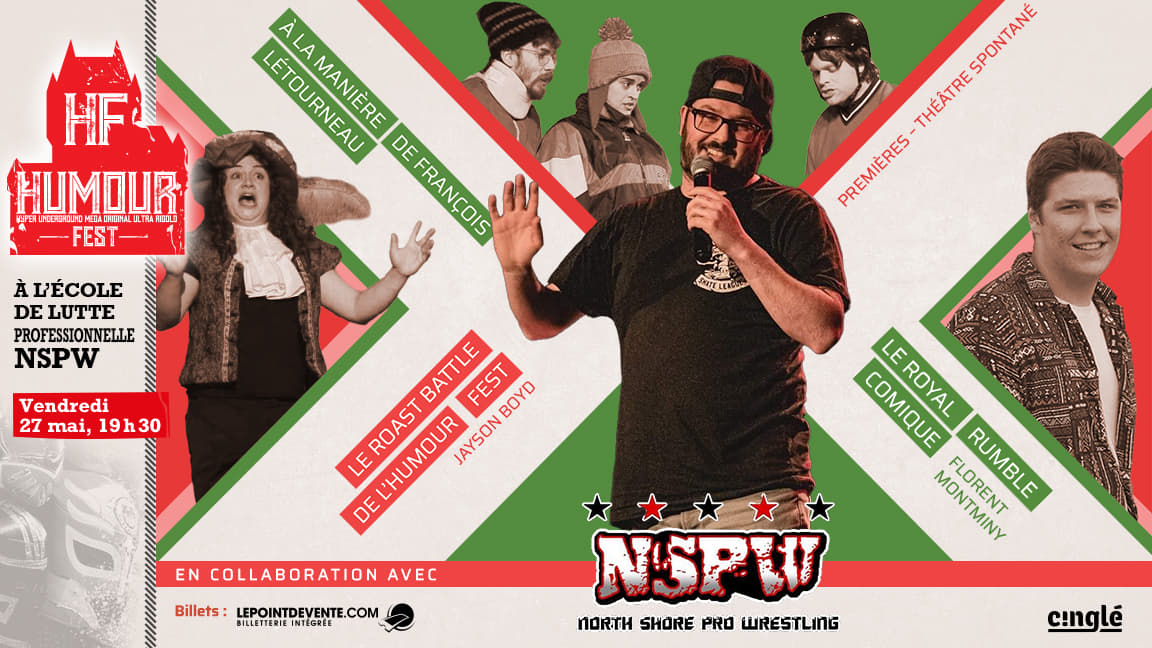 Humour Fest - Vendredi 27 mai