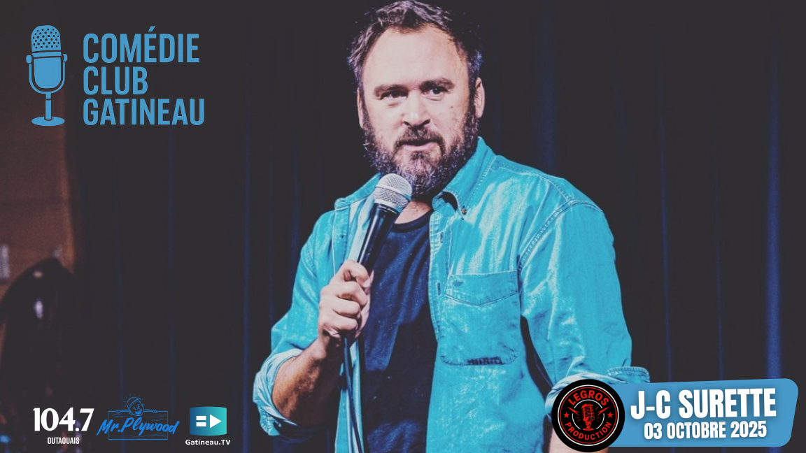 Comédie Club Gatineau présente J-C Surette