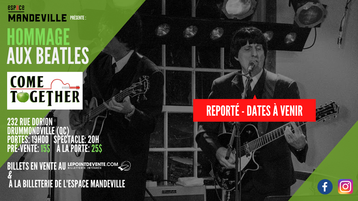 Hommage aux Beatles par Come Together