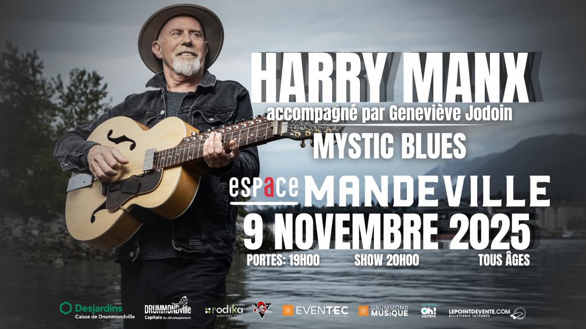 Harry Manx accompagné par Geneviève Jodoin: Mystic Blues