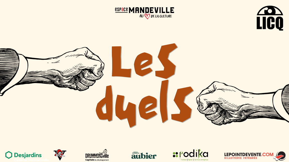 Ligue d'improvisation Centre-du-Québec 2025-2026 Les duels