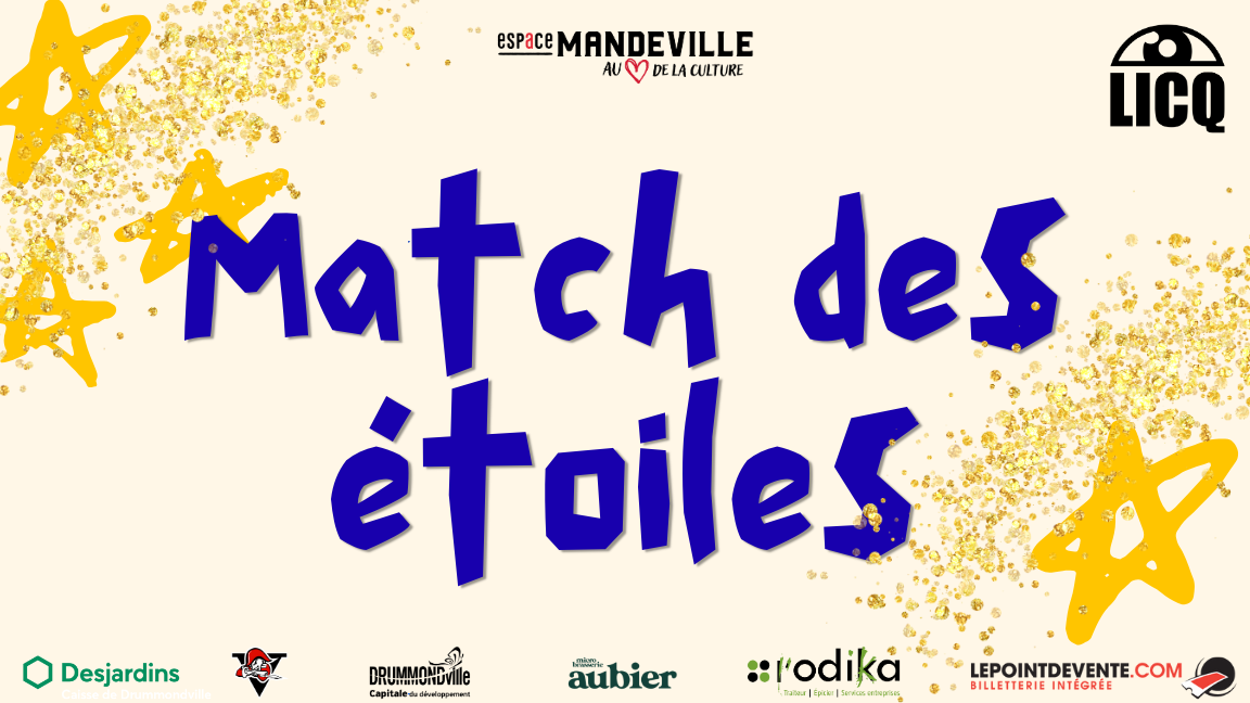 Ligue d'improvisation Centre-du-Québec 2025-2026 Match des étoiles