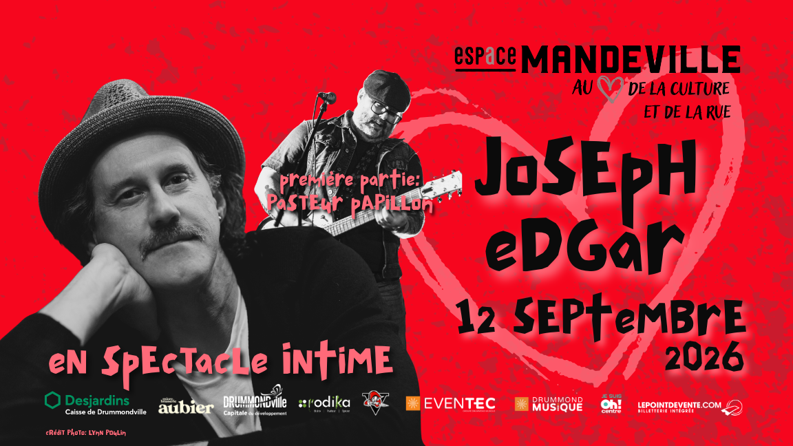 Joseph Edgar en spectacle intime - Première partie: Pasteur Papillon