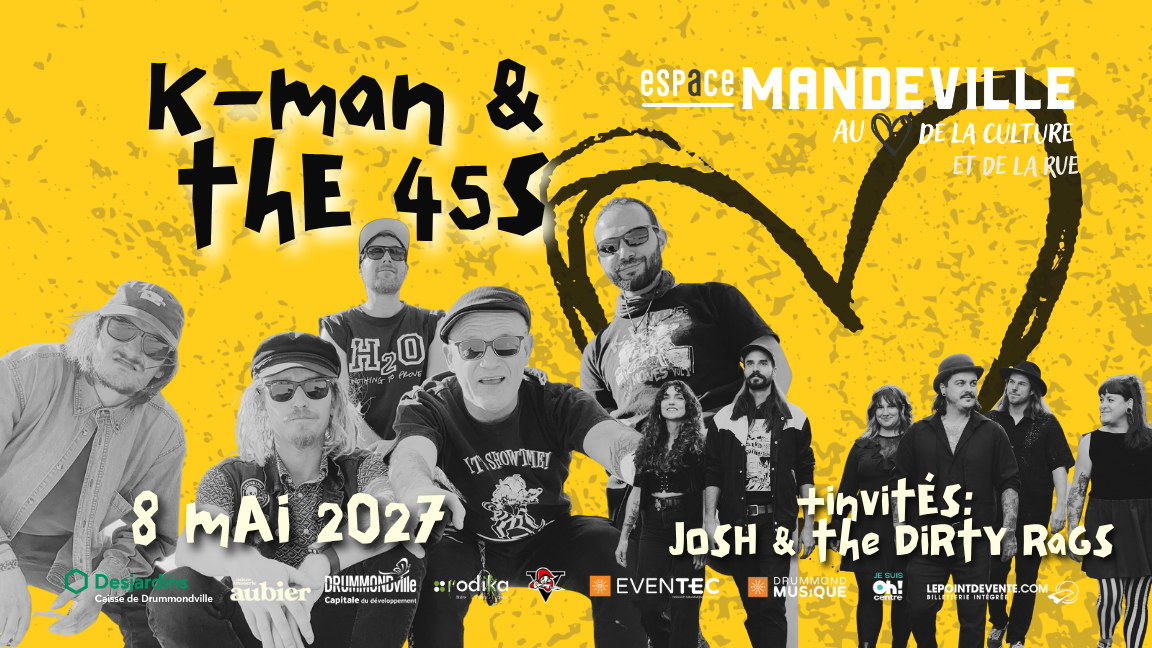 K-man & the 45s + invités: Josh & the dirty rags