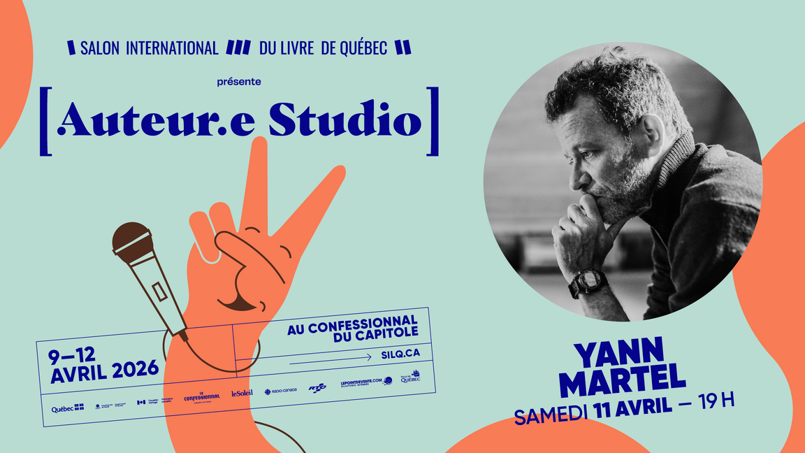 Auteur.e Studio | Yann Martel