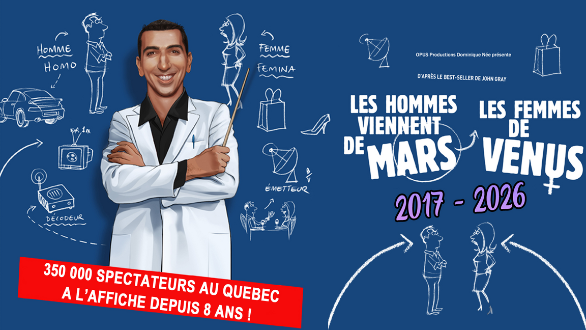 Les hommes viennent de Mars, les femmes de Vénus