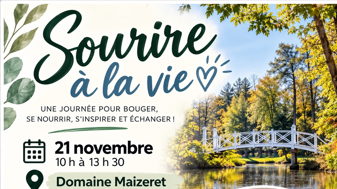Sourire à la vie
