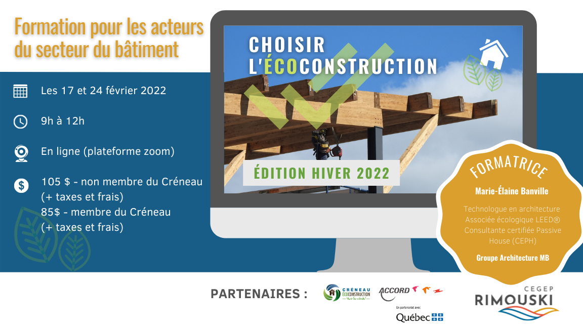 Choisir l'écoconstruction
