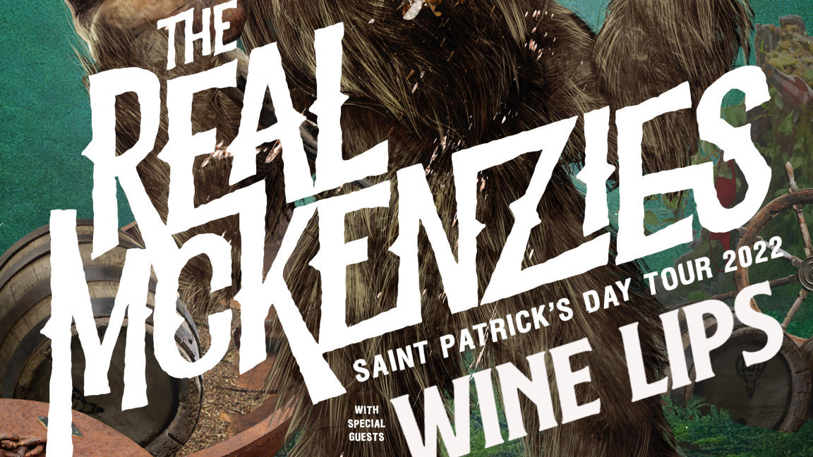 The Real McKenzies w/ Wine Lips + guests