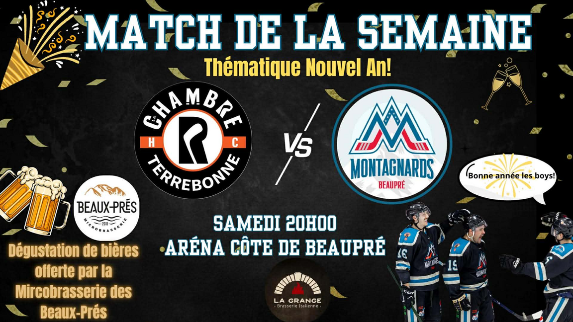 Terrebonne vs Beaupré