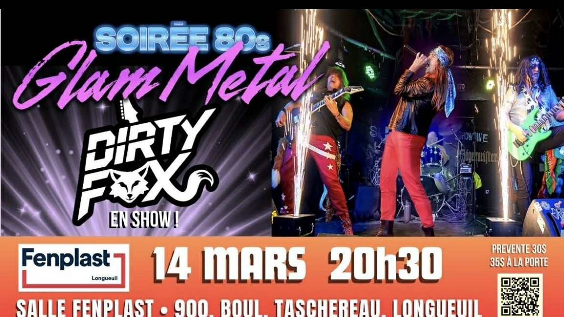 Hommage aux Glam Métal des années 80’s